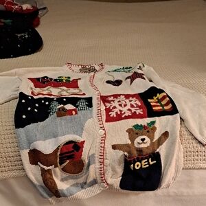 Festive Holiday Cardigan Sweater